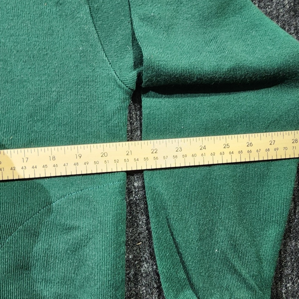 Vintage 80s Appalachian Trail Green Henley Sweatshirt Sweater Mens Large Acrylic - Picture 6 of 8